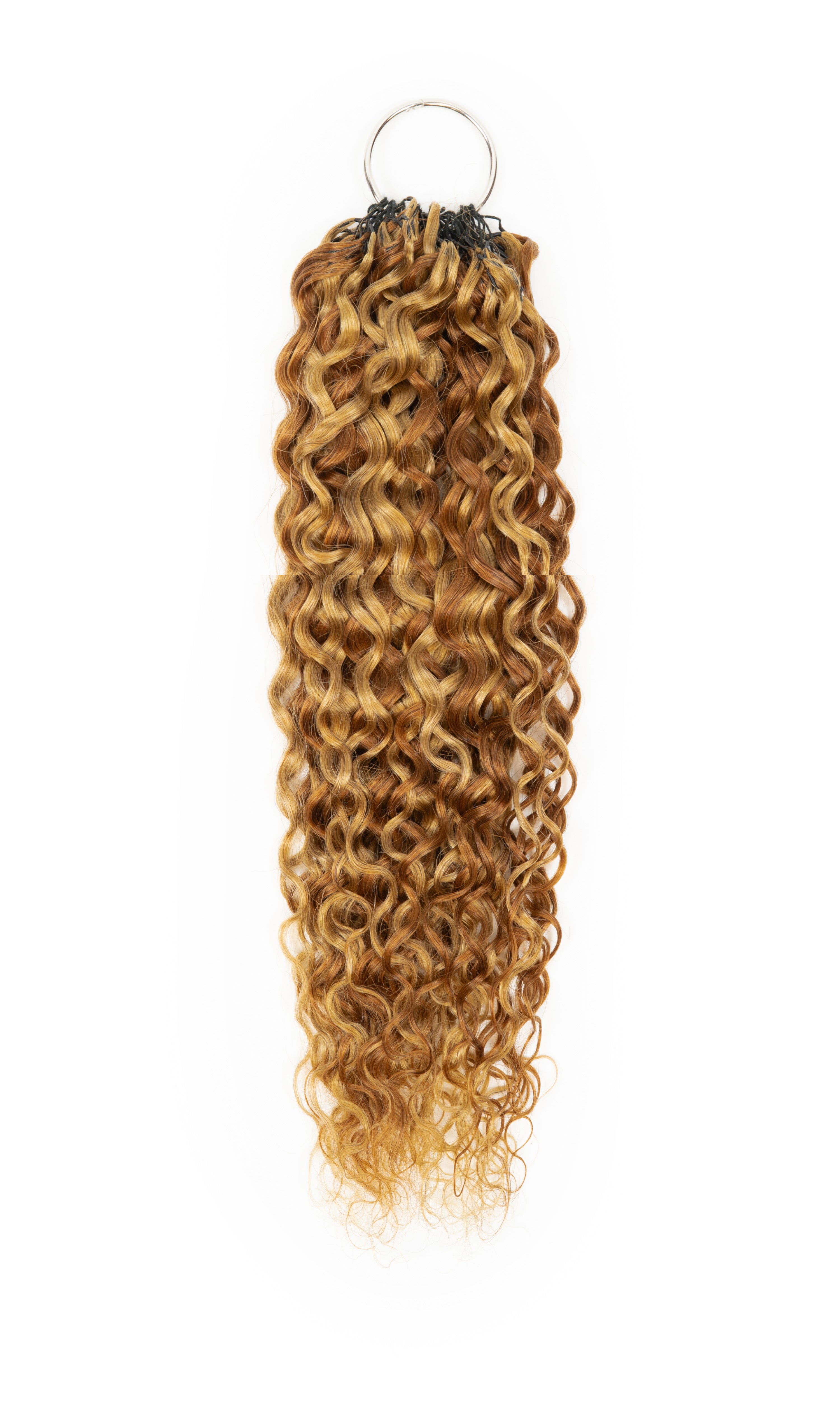 Chesed Hair Seamless Burmese Curly Handmade Feather Crochet Braid Natural Black Human Hair Extensions