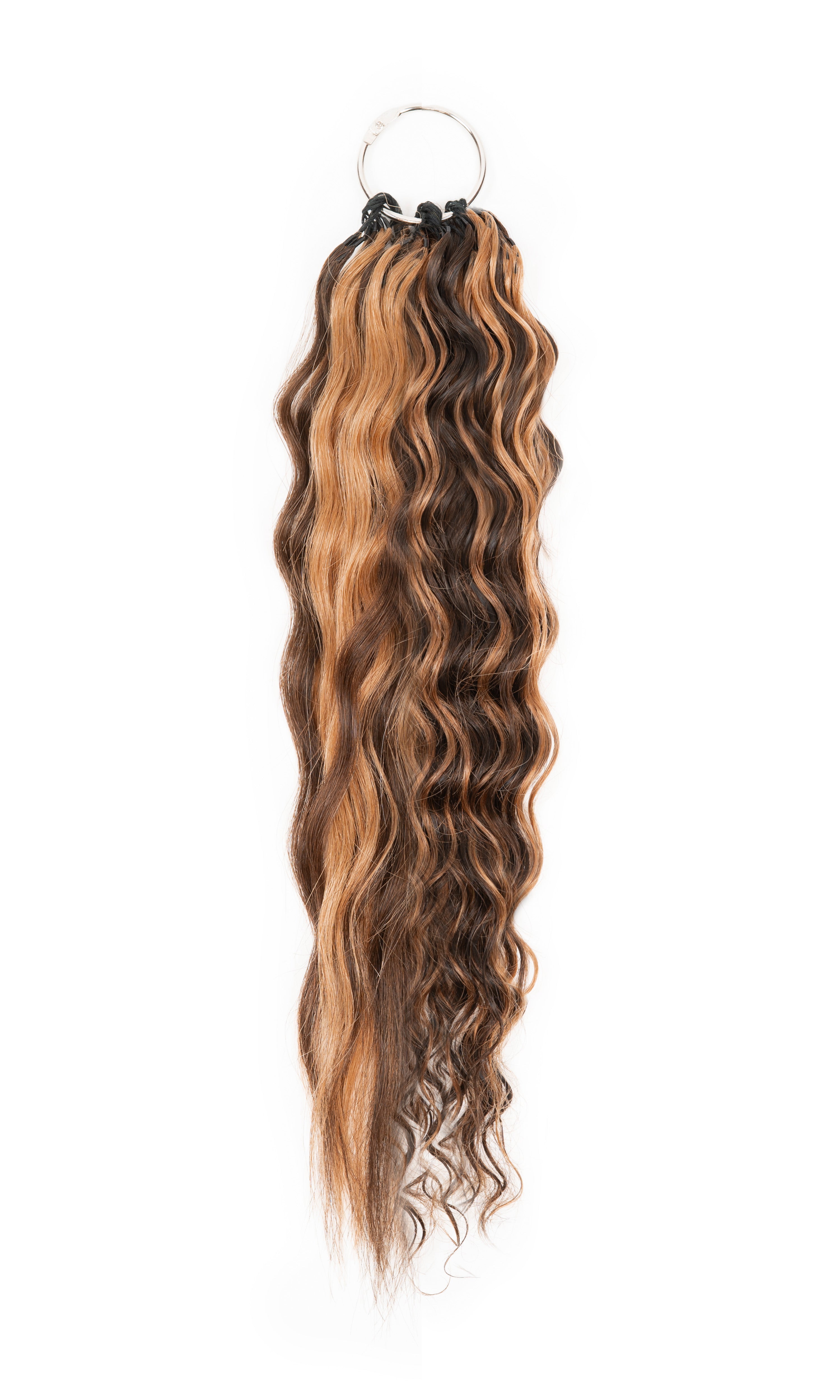 Chesed Hair Seamless Wet &amp; Wavy Handmade Feather Crochet Braid Natural Black Human Hair Extensions