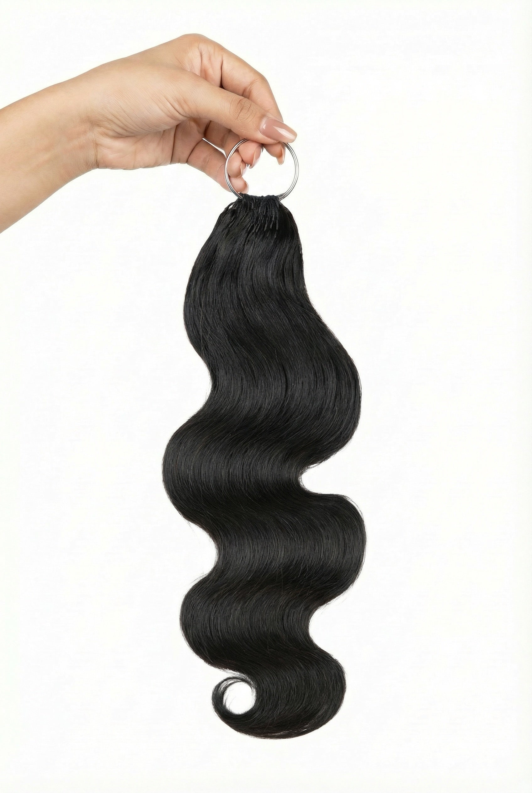 Chesed Hair Seamless Body Wave Handmade Feather Crochet Braid Natural Black Human Hair Extensions